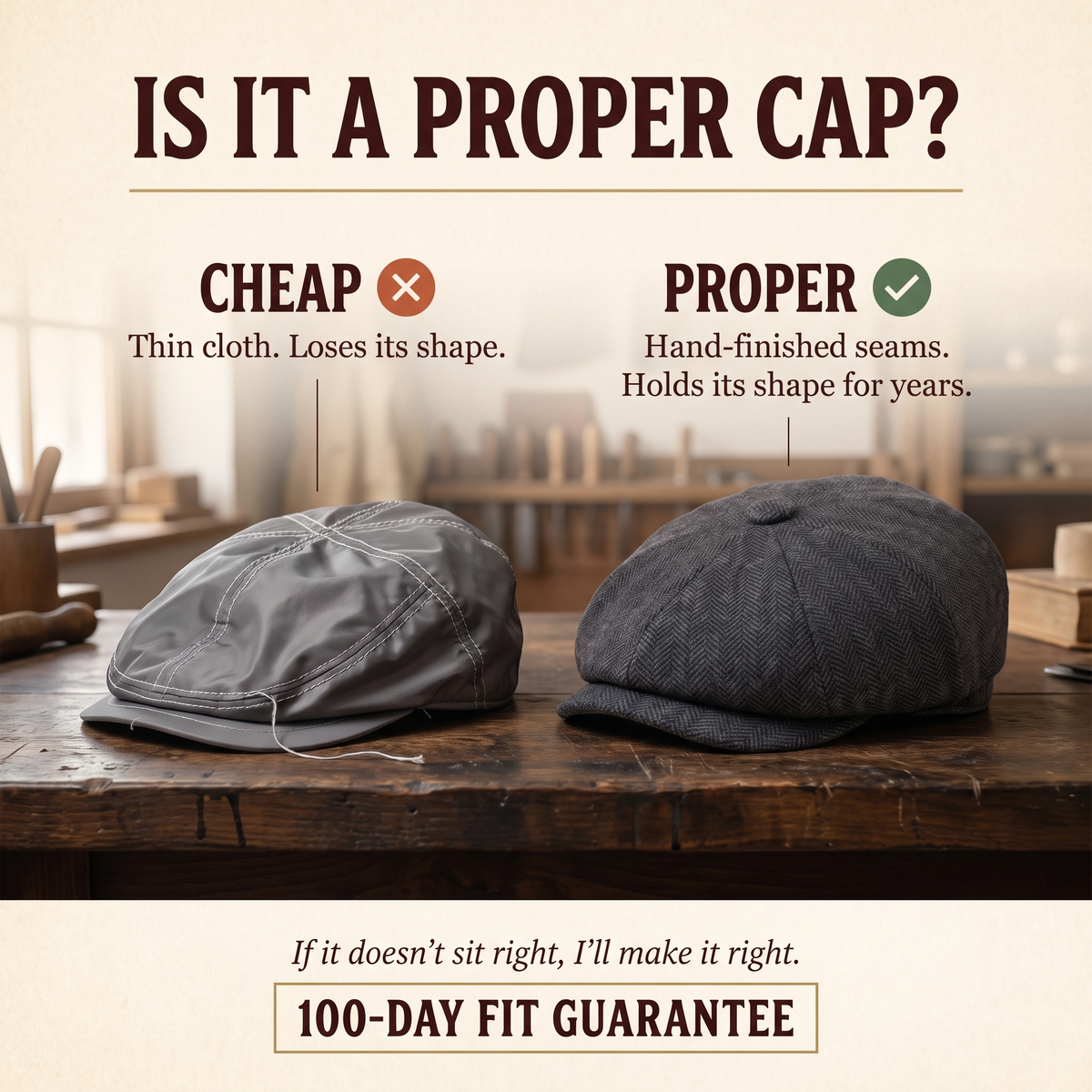 Ashby Cap — ILKLEY — is it a proper cap