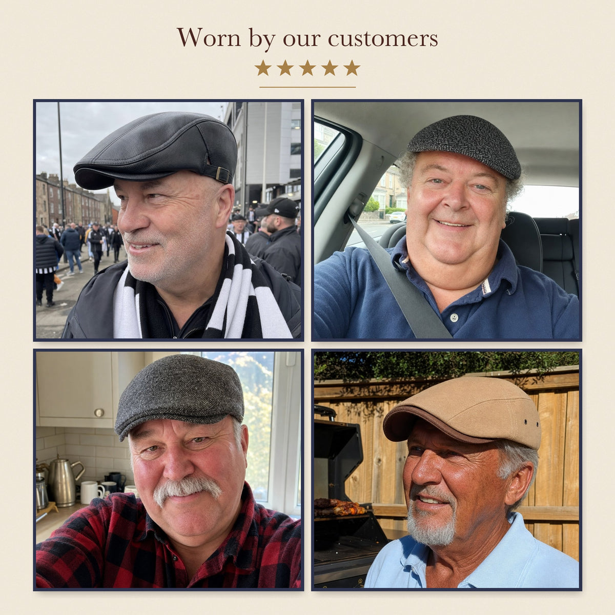 Adventure Outdoor Cap — DENT — worn by our customers