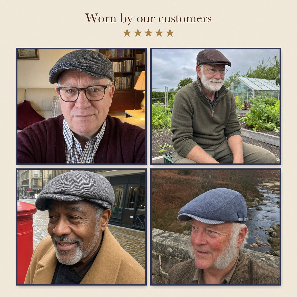 Driver Ear Flap Cap — ASKRIGG — worn by our customers