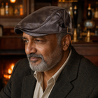 Leather Driver Cap — HAWICK 4