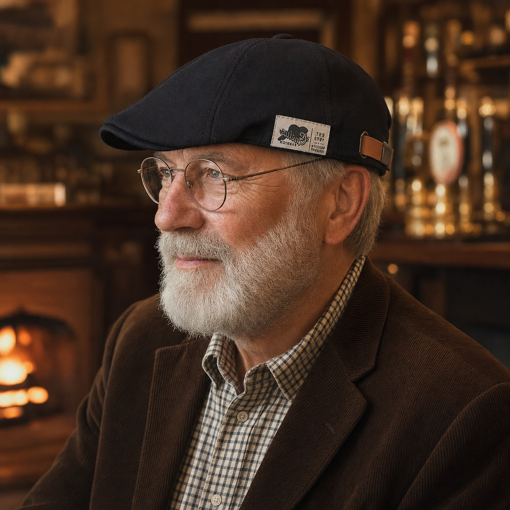 Modern Classic Cap — SELKIRK worn by a customer
