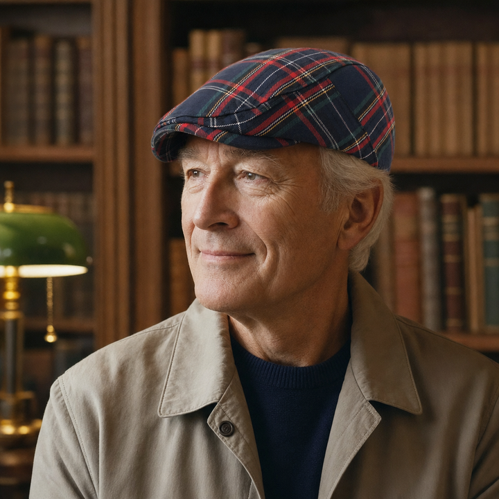 Tartan Highland Cap — WHITBY worn by a customer