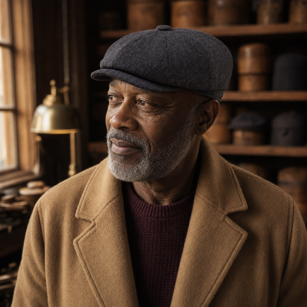 Ashby Cap — ILKLEY worn by a customer