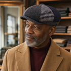 Wool Patchwork Cap — MALHAM 3