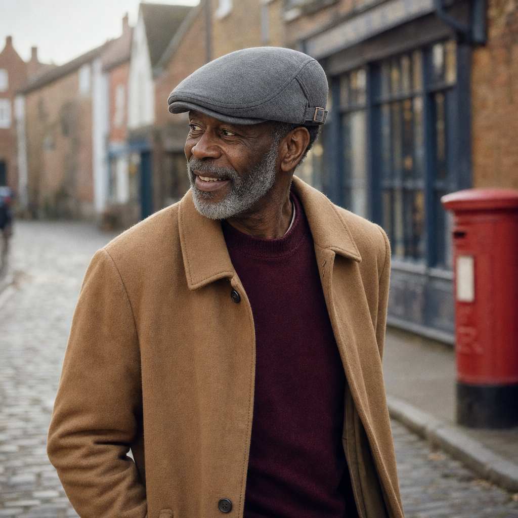 Sports Ivy Cap — GRASMERE worn outdoors
