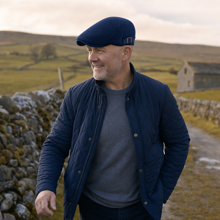 Breathable Mesh Cap — SLIGO worn outdoors