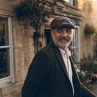 Leather Driver Cap — HAWICK 5