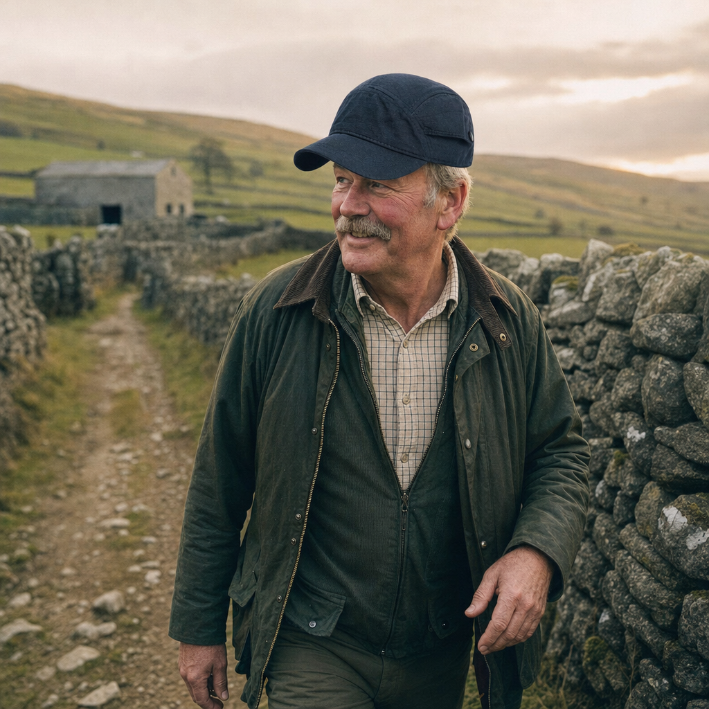 Adventure Outdoor Cap — ARDARA worn outdoors