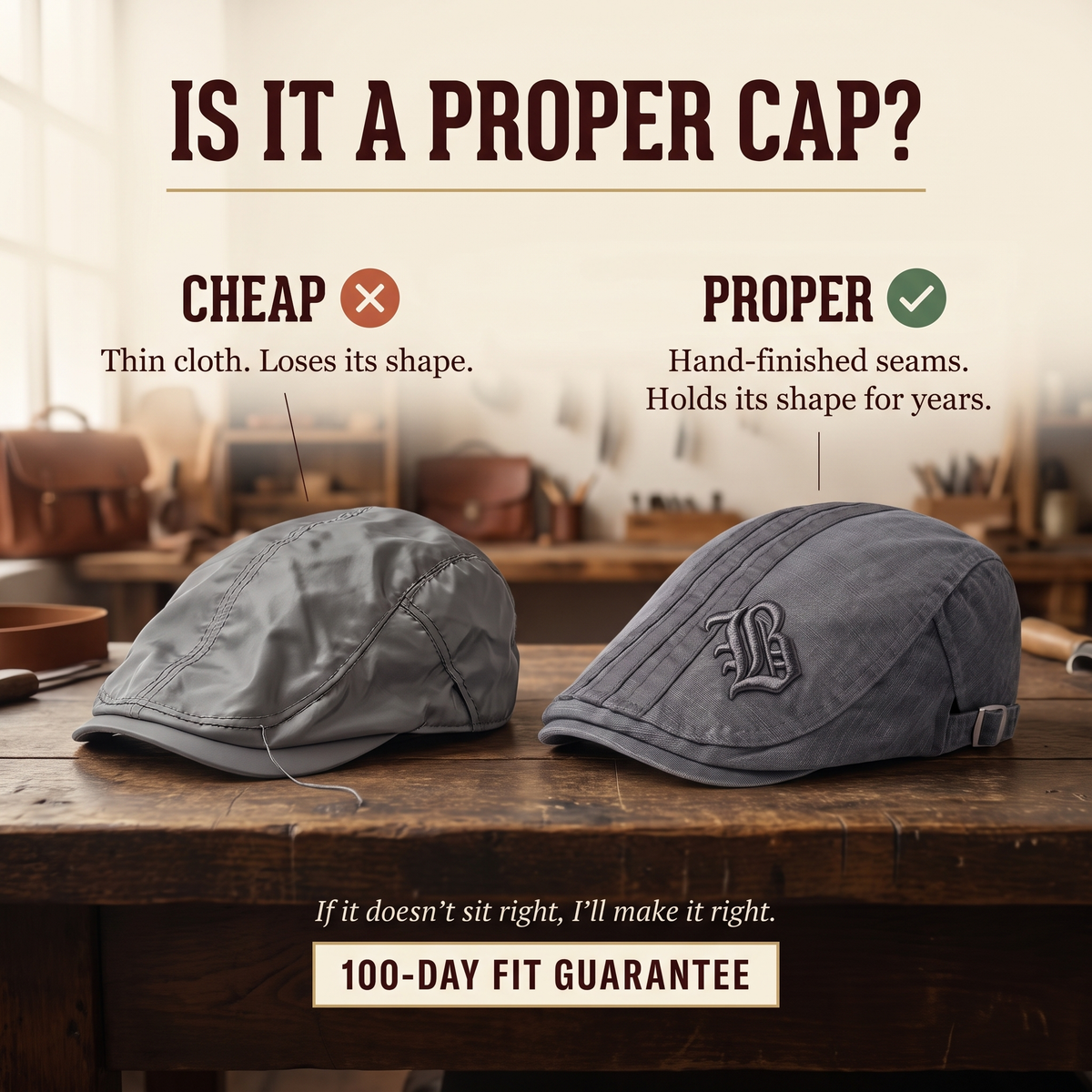 Field Cap — THIRSK — is it a proper cap