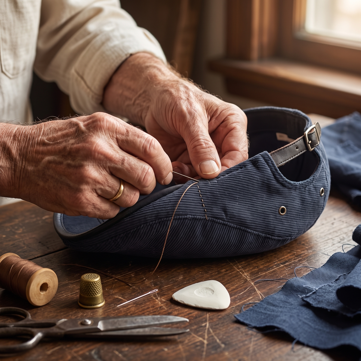 Everyday Driver Cap — HEBDEN — hand-finished by Edmund