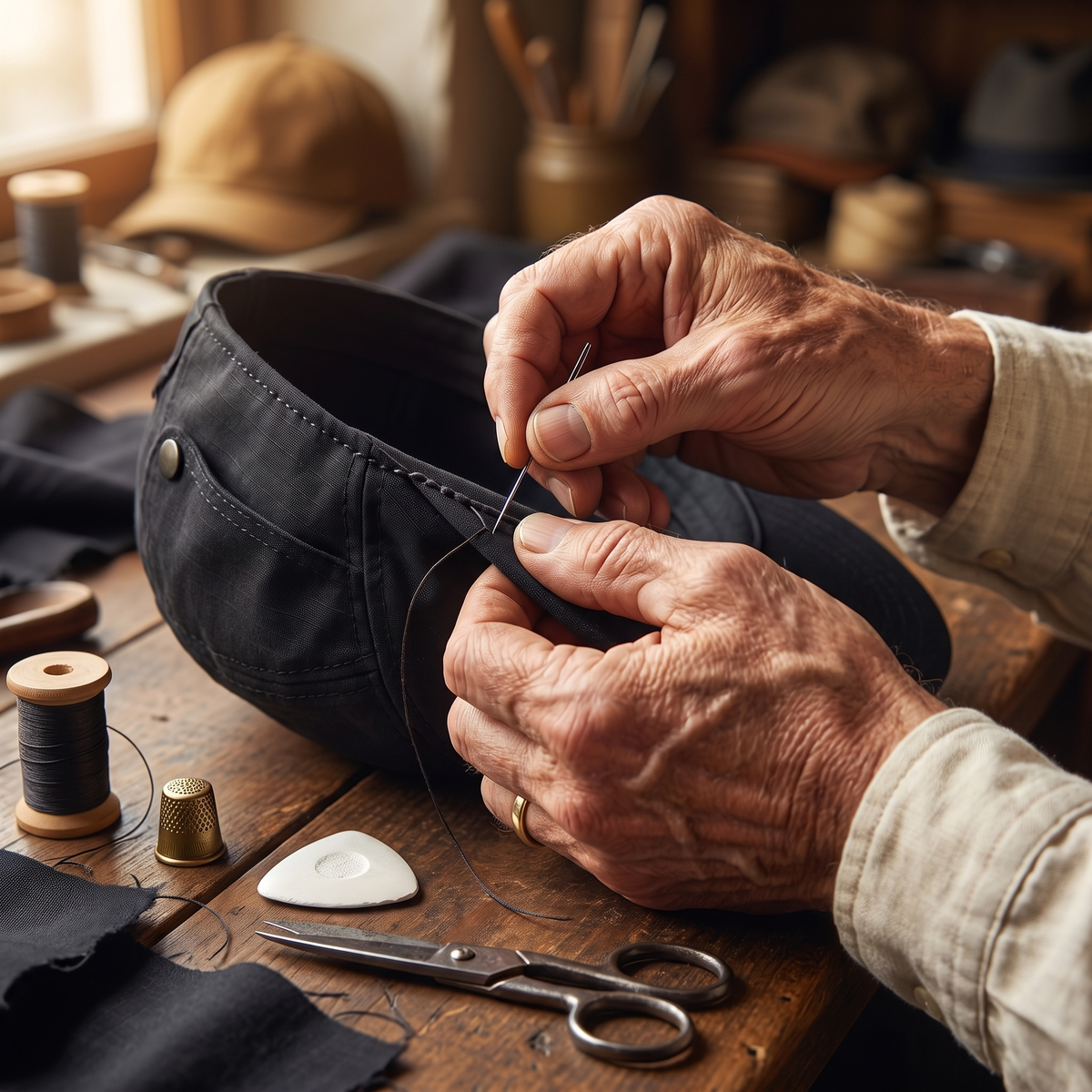 Adventure Outdoor Cap — DENT — hand-finished by Edmund