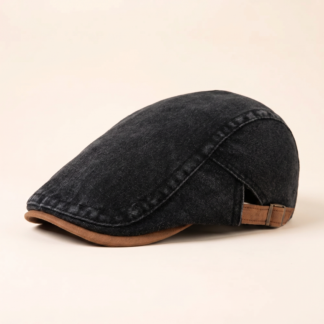 Denim Workwear Cap — ASHBOURNE