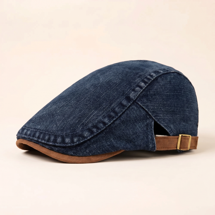 Denim Workwear Cap — ASHBOURNE