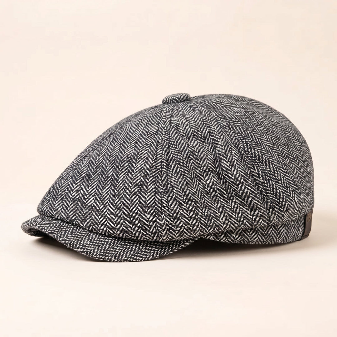 Herringbone Wool Cap — ROSSENDALE