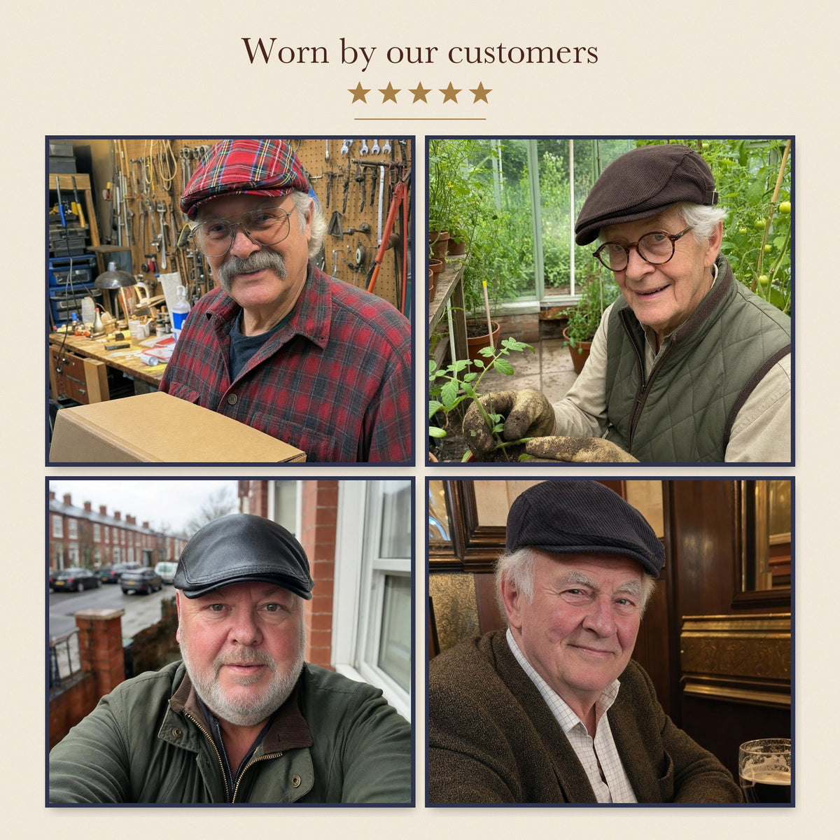 Vichy Check Cap — BALA — worn by our customers