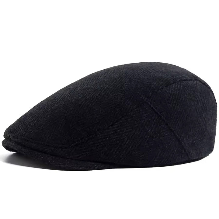 Herringbone Wool Cap — MOFFAT