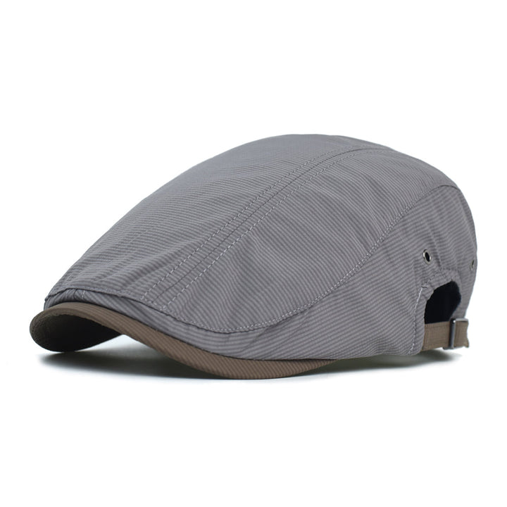 Pinstripe Cotton Cap — BRAMPTON