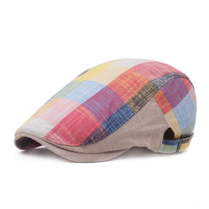 Vintage Check Cap — DOLGELLAU