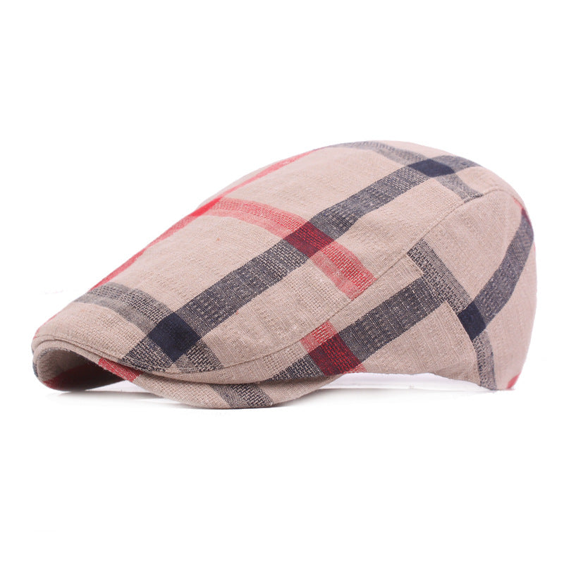 Vintage Check Cap — DOLGELLAU
