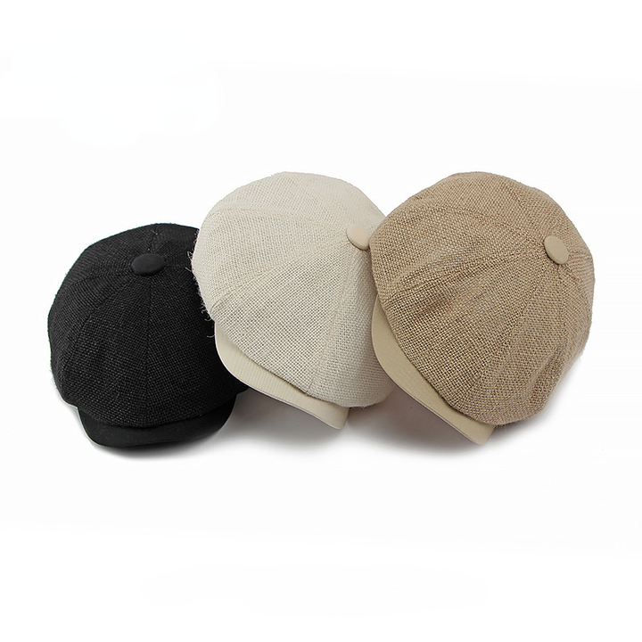 Linen Crown Cap — PEEBLES