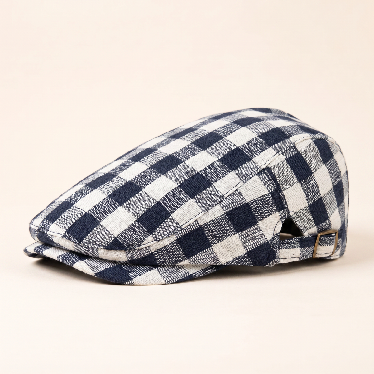Wool Herringbone Flat Cap — KENDAL