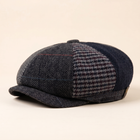 Wool Patchwork Cap — MALHAM 8
