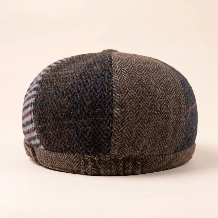 Wool Patchwork Cap — MALHAM