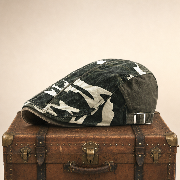 Trail Camo Cap — LLANGOLLEN — Army Green