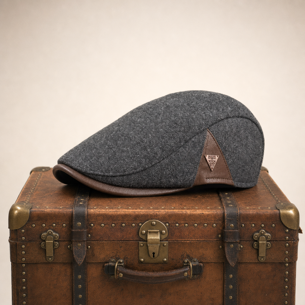 Vintage Panel Cap — KEIGHLEY — Ash Grey