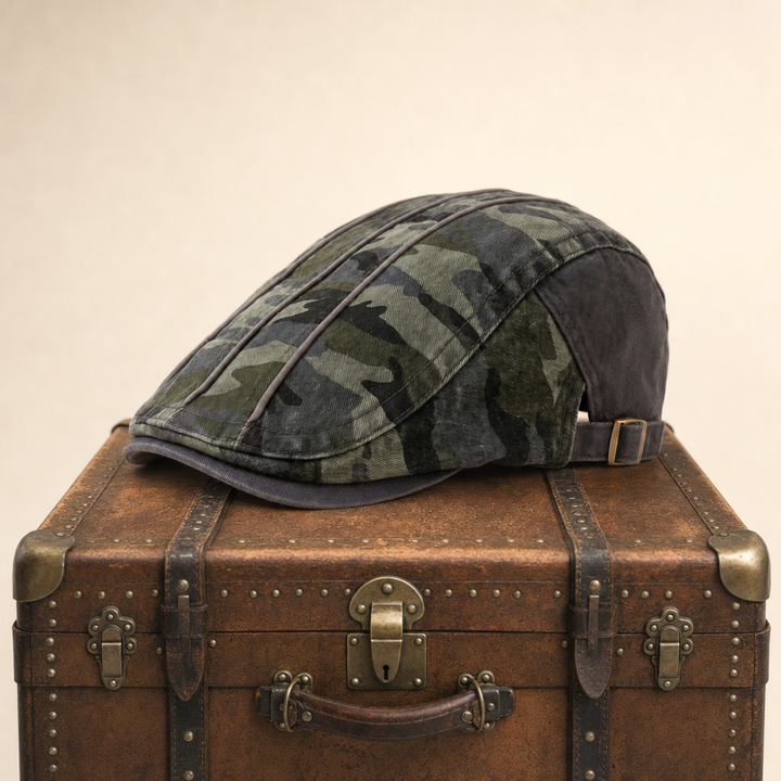 Trail Camo Cap — MELROSE — Ash Grey