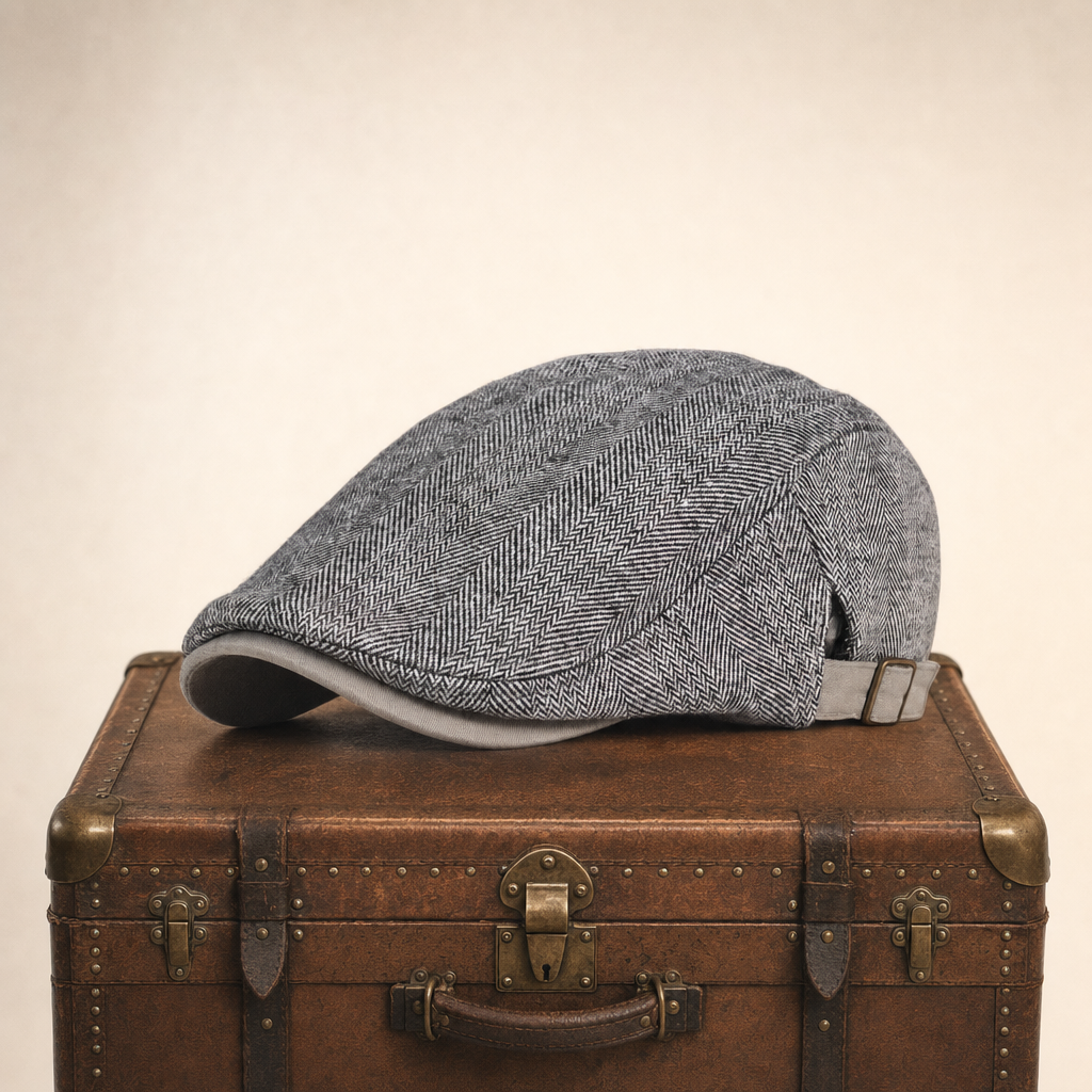 Heritage Wool Cap — LANARK — Ash Grey