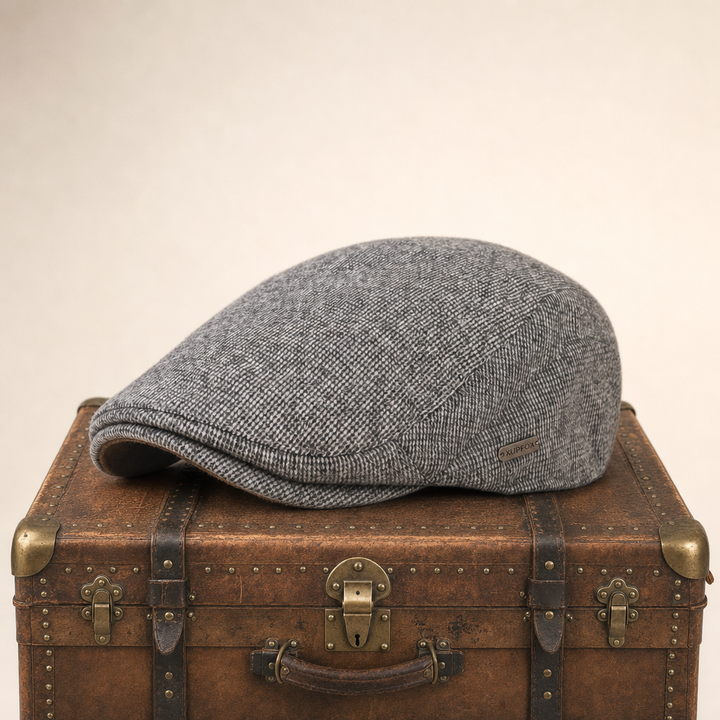 Heritage Wool Cap — GLOSSOP — Ash Grey