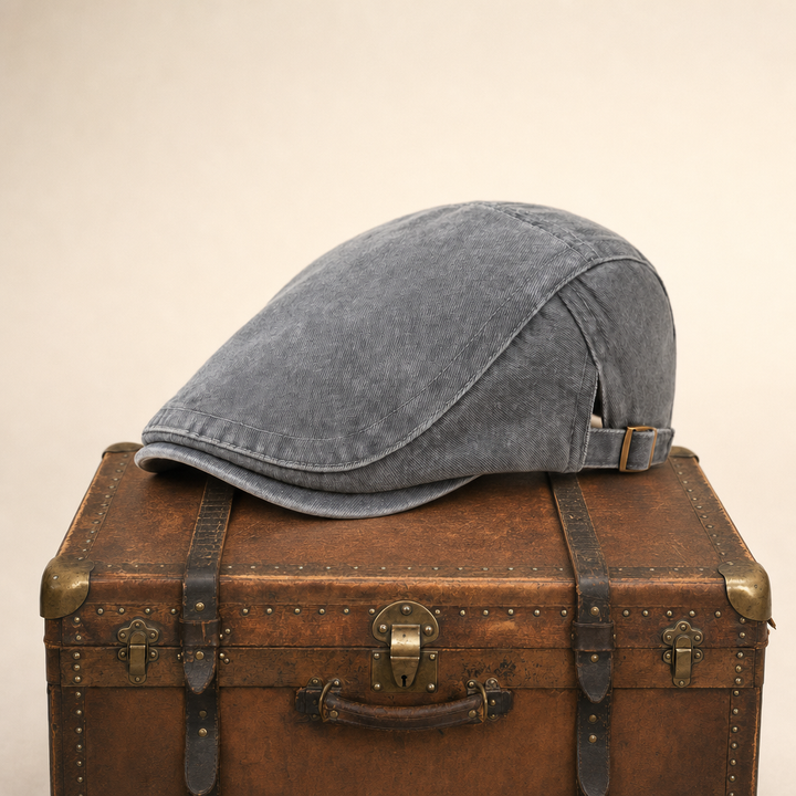 Vintage Washed Cap — BAKEWELL — Ash Grey
