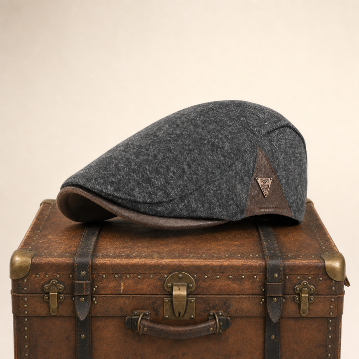Vintage Panel Cap — BUILTH — Ash Grey