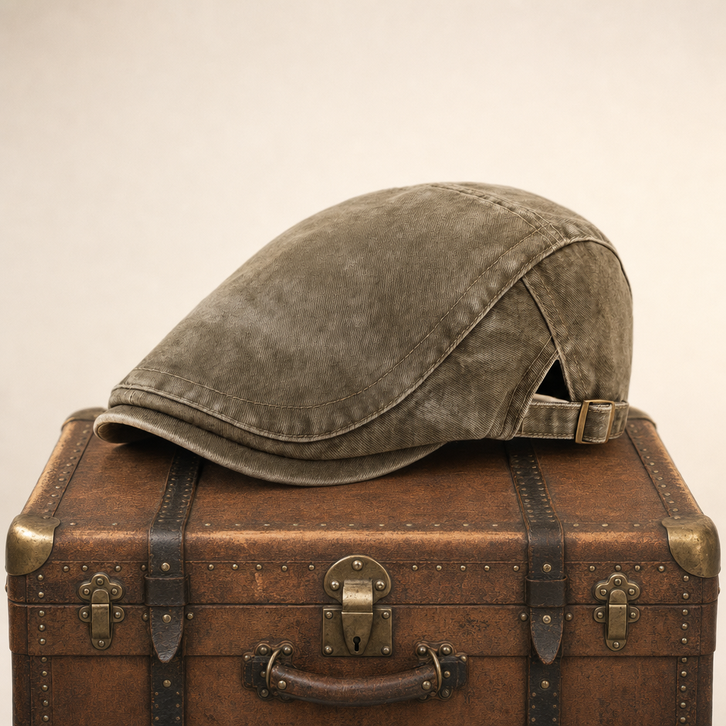 Vintage Washed Cap — BAKEWELL — Beige