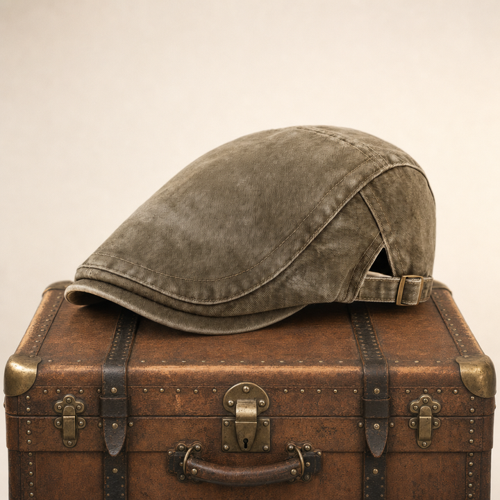 Vintage Washed Cap — BAKEWELL — Beige