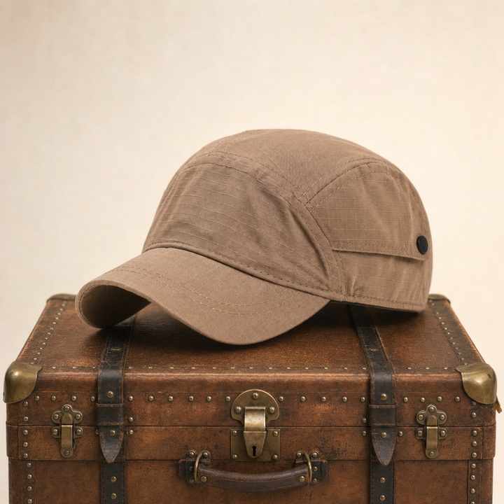 Adventure Outdoor Cap — DENT — Brown