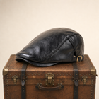 Leather Driver Cap — BURNLEY 2