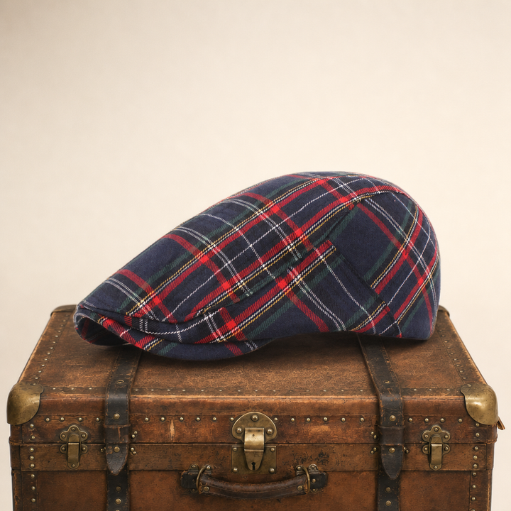 Tartan Highland Cap — OSWESTRY — Coal Black