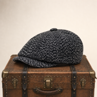 Tweed Newsboy Cap — SETTLE