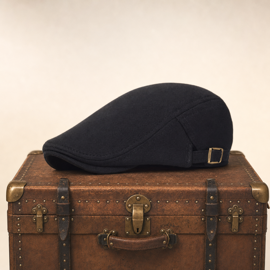 Stretch Knit Cap — WINDERMERE — Coal Black