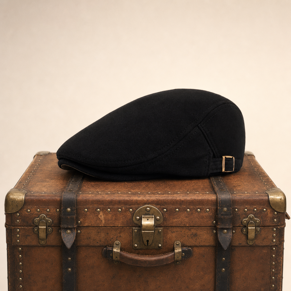 Sports Ivy Cap — GRASMERE — Coal Black