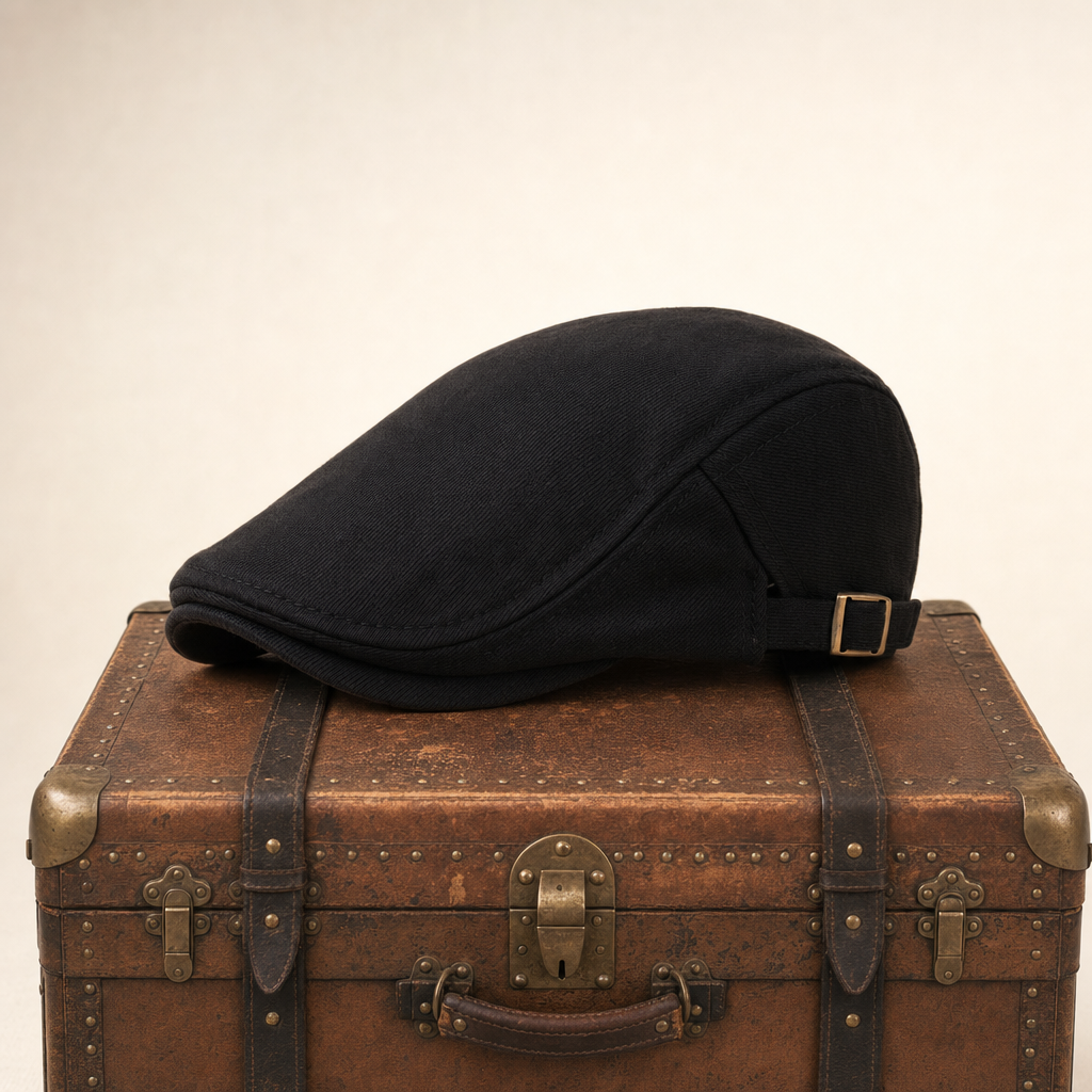 Sports Ivy Cap — TODMORDEN — Coal Black