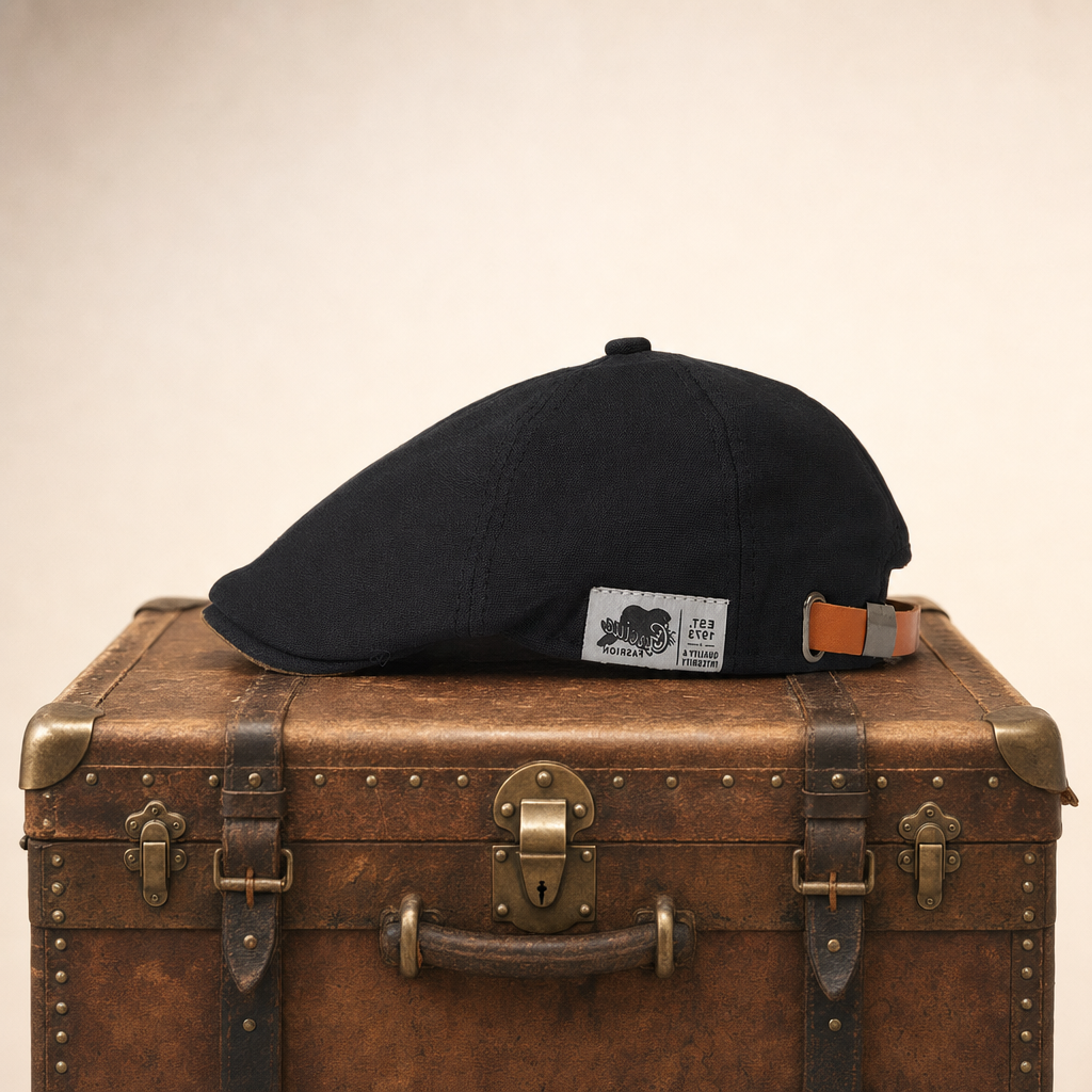 Modern Classic Cap — SELKIRK — Coal Black