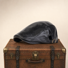 Leather Driver Cap — HAWICK 2