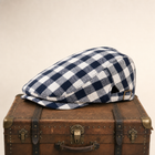 Wool Herringbone Flat Cap — KENDAL 2