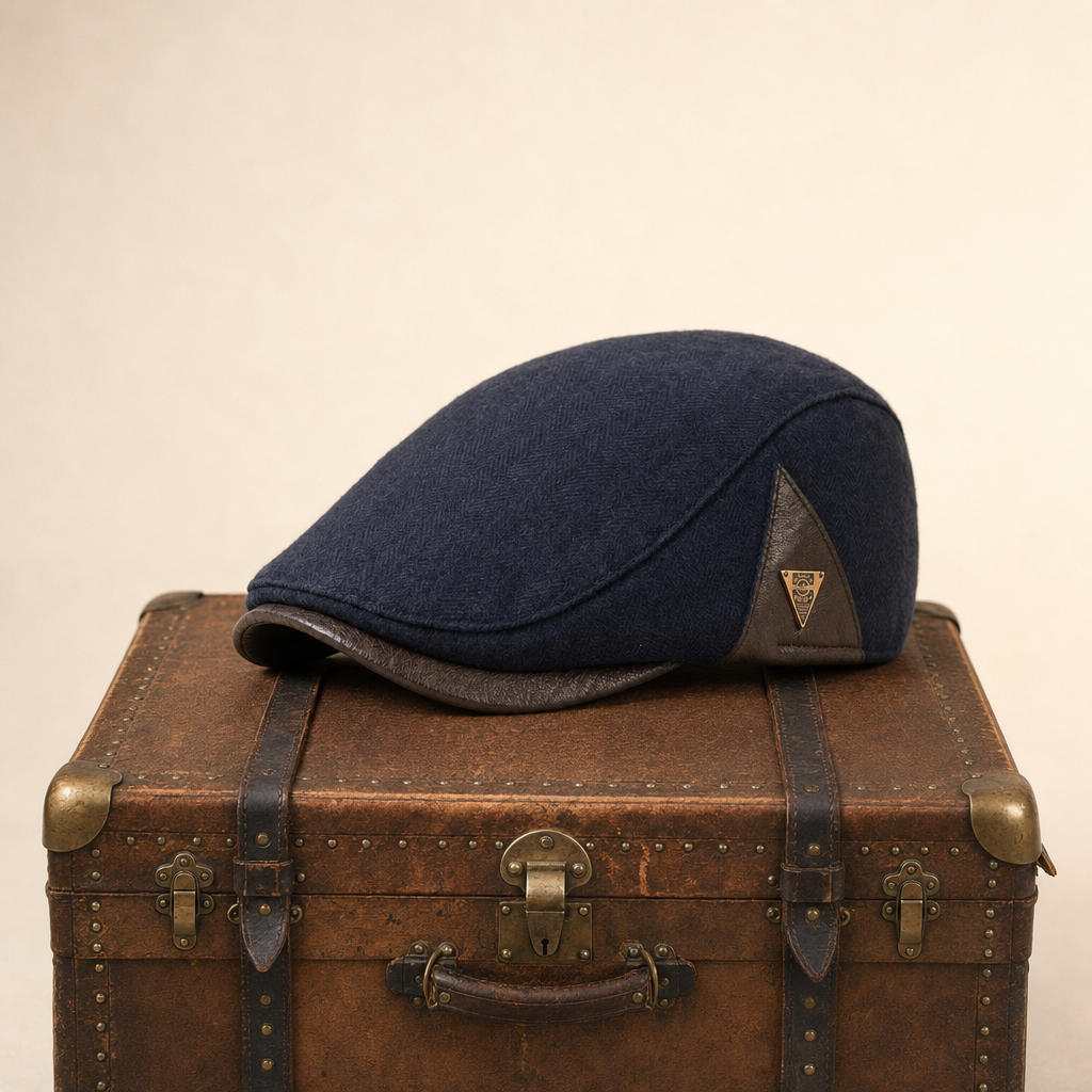 Vintage Panel Cap — KEIGHLEY — Denim Blue