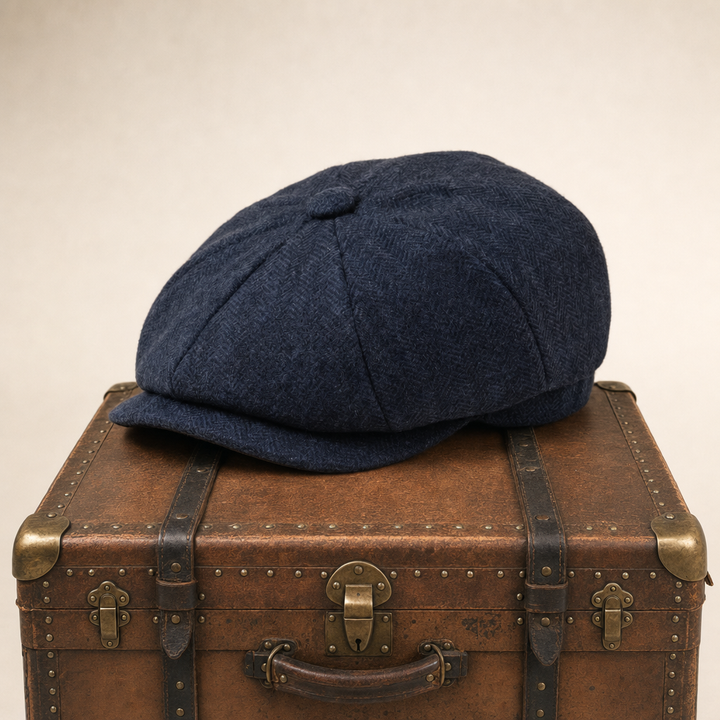 Ashby Cap — ILKLEY — Denim Blue