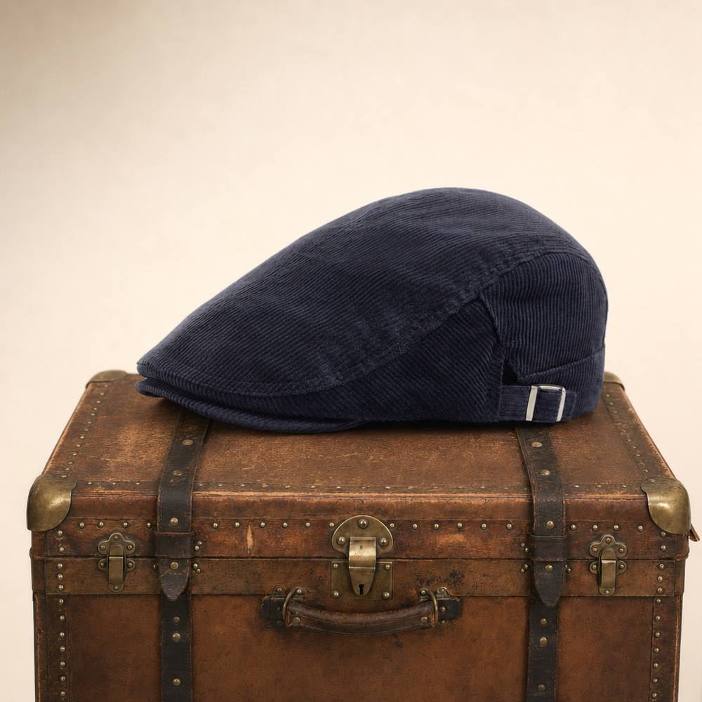 Corduroy Vintage Cap — COLDSTREAM — Denim Blue