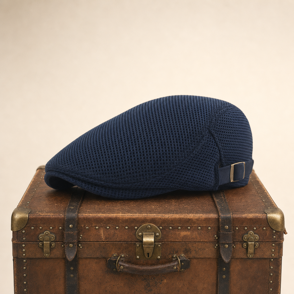Breathable Mesh Cap — SLIGO — Denim Blue
